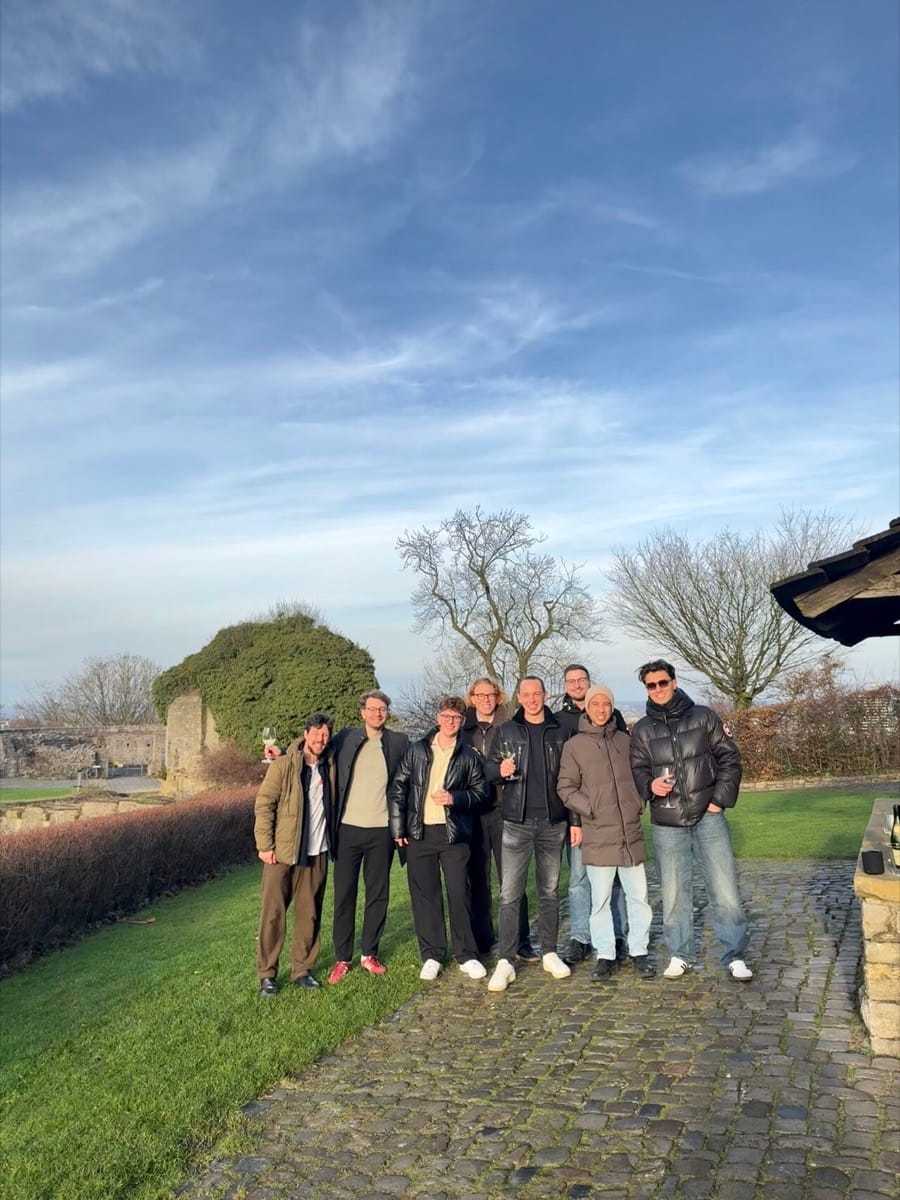 Das Mate-Team beim Teamausflug