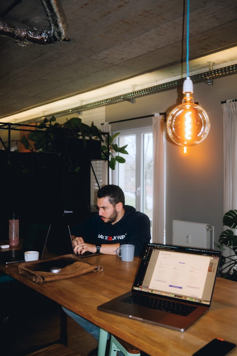 Fokuszeit im Mate-Office in Bielefeld